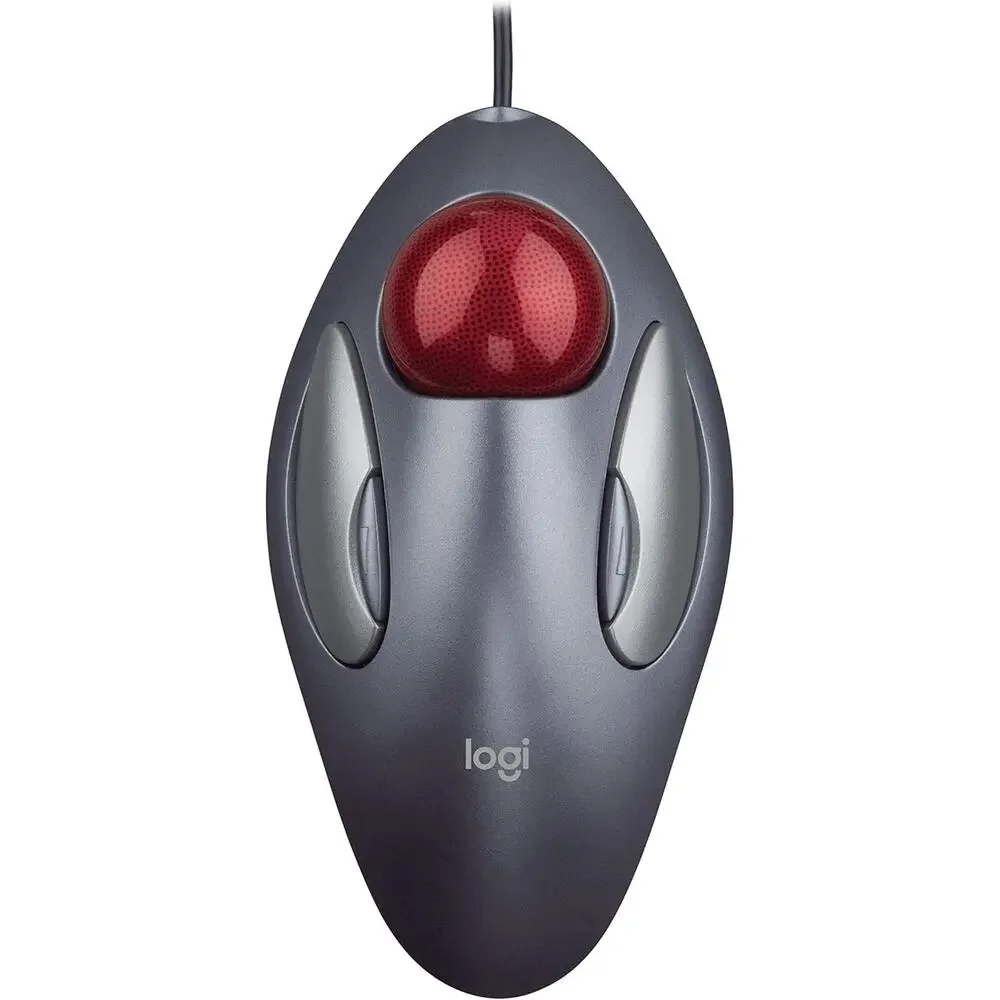 Logitech TrackMan Marble Trackball Mouse 910-000806 Wired USB NEW Sealed Rare